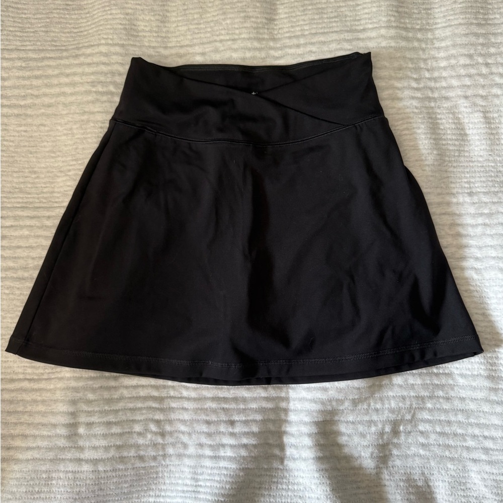 Hollister Black Cross-waist Skort